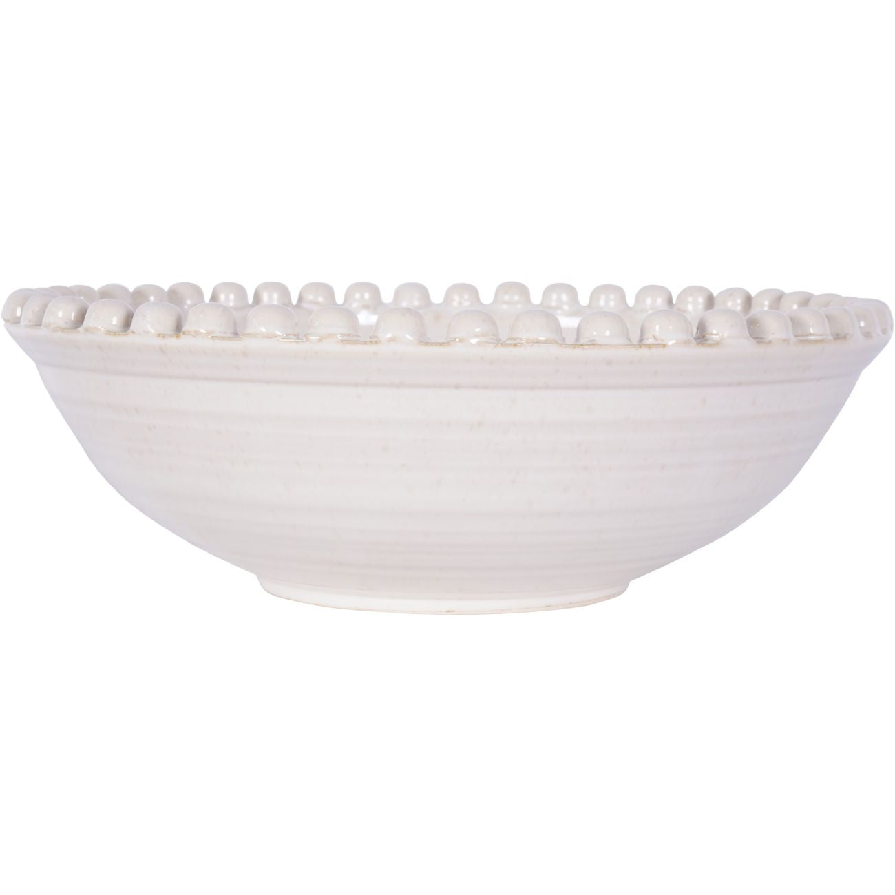 Mediterranean Reactive Glaze Ceramic Cream Bowl
